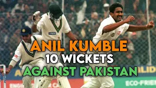 Anil Kumble 10 Wickets against Pakistan - TEST 1999