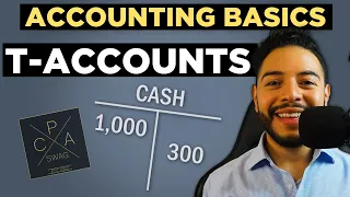 T Accounts Explained (EASY) | Accounting Basics