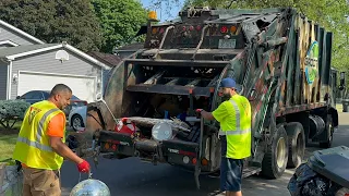 Groot Mack MR Leach Rear Loader Garbage Truck Packing Bulk