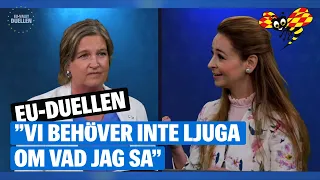 EU-valet: Duellen – Alice Teodorescu Måwe (KD) och Karin Karlsbro (L)