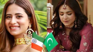 Yumna Zaidi Vs Sargun Mehta ♥️✨#yumnazaidi#sargunmehta   #indian#pakistani#indianvspakistan