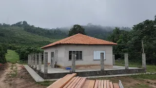 CONSTRUÍMOS UMA INCRÍVEL VARANDA NA ROÇA...