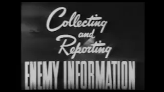 WWII Training Film - Collecting and Reporting Enemy Information by Fighter Pilots