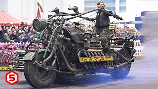 Modifikasi Motor Harley Davidson Paling Ekstrim & Paling Aneh yang gak kalian bayangkan Ada