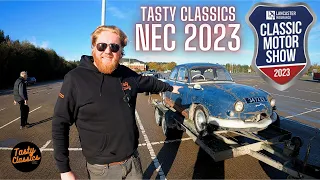 Behind The Scenes & Day 1 At The NEC Classic Car Show 2023!