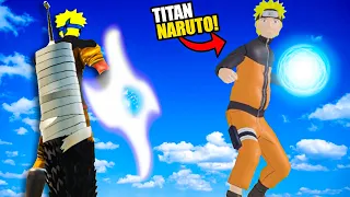 Titan Naruto attacks the Hidden Leaf in Blade and Sorcery Mods