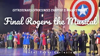 Final Performance Rogers The Musical August 31 5:30 pm Hyperion Theater Disneyland Captain America