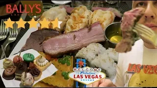 Eating At The BEST Reviewed BUFFET in LAS VEGAS (Sterling Brunch buffet)