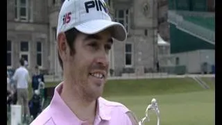 Louis Oosthuizen wins the 2010 Open Championship