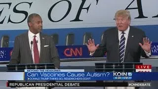 Experts agree: Trump wrong on vaccine-autism connection