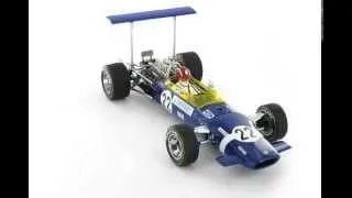 Lotus Ford 49B Jo Siffert 1st British GP 1968 1:18 Scale Model Car