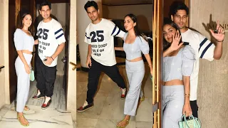 Siddharth Malhotra & Kiara Advani Arrived at Manish Malhotra House 😍💕📸