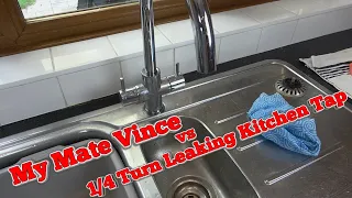 Trying to FIX a LEAKING 1/4 Turn Kitchen TAP