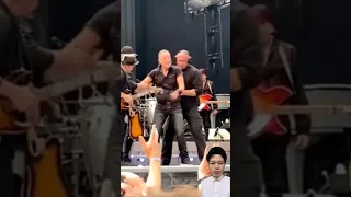 Bruce Springsteen, 73, falls on stage in Amsterdam during worldwide tour