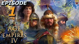 Let's Play Age of Empires 4 - Campaign - Part 1 - Gameplay Walkthrough