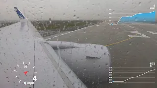 GPS Info - Gopro - United Airlines 767-300ER Take off from Milan MXP