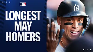 ALL RISE for the LONGEST MLB homers in May! (Judge, Shohei, Acuña Jr. AND MORE!)