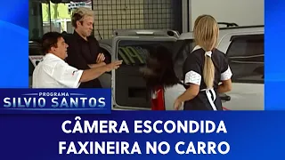 Faxineira no carro | Câmeras Escondidas (28/06/20)