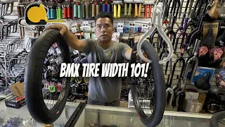 Everything To Know About BMX Tire Width!