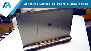 ASUS ROG G701 G701VI-XS72K GTX 1080 17.3" 120Hz GSYNC Display Kabylake Gaming Laptop Review