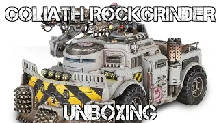 Unboxing A Goliath Rockgrinder