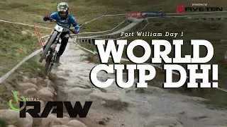 SO FREAKING FAST! VITAL RAW FORT WILLIAM WORLD CUP DOWNHILL