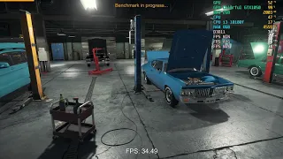 Car Mechanic Simulator 2018 benchmark on a budget PC i3 10100f with GTX1050