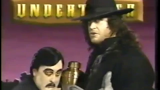 Undertaker (with Paul Bearer) Promo [1992-05-31]