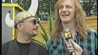 Thunder - Live at Donington 1992 (MTV Headbanger's Ball interview)