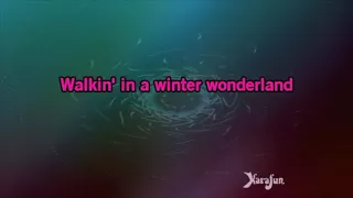 Winter Wonderland - Sing along in B