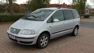 Общий обзор Фольксваген Шаран 1,9 тди 130 Лс. Volkswagen Sharan