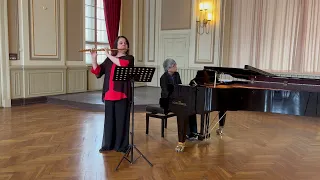 G.Bizet: Minuet from "L´Arlésienne" Suite n.2  Rita D´Arcangelo flute, Kensei Yamaguchi piano