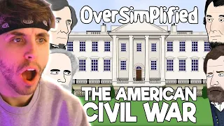 British Guy Reacts To The American Civil War - OverSimplified (Part 2)
