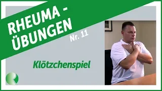 🚶Rheuma Übungen 11: Klötzchenspiel / Rheuma-Liga