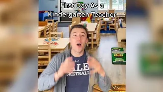 First Day Kindergarten Teacher