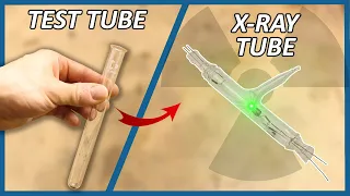 Turning a test tube into an x ray tube