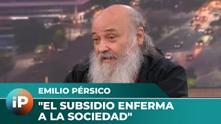 Emilio Pérsico: "El subsidio enferma a la sociedad"