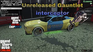 GTA 5 Online - Police Gauntlet Interceptor (Unreleased)