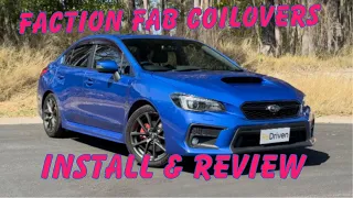 15+ Subaru Wrx Coilover Install And Review (Faction Fab)