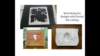 Tunnel Book Tutorial 1. Stretching the budget with partial die cuts