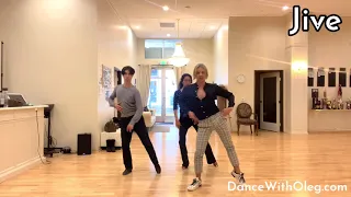 Latin Dance Technique - Jive - Pendulum Action by Oleg Astakhov - dance lessons in Los Angeles