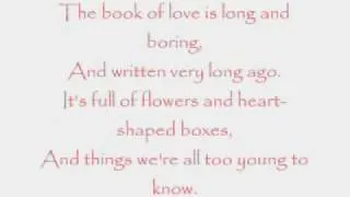 Peter Gabriel - Book Of Love Lyrics