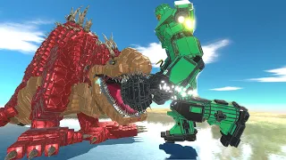 Amphibian Kaiju's VS pacific rim ! - Animal Revolt Battle Simulator