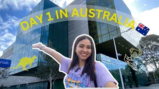 First Day in Australia🦘| Campus Visit 📚🎒| Collecting House Keys 🔐| Exploring Market🥙🥦#australia