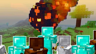 Can 100 Minecraft Players Survive an Apocalypse?