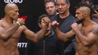 UFC 198: Weigh-in Faceoffs
