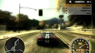 Need For Speed: Most Wanted Sprint Race