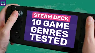 We Played Ten Different Game Genres On The Steam Deck