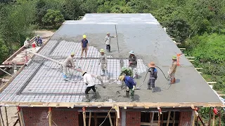 How To Use Steel On Flat Roofs - Projects Construction Of Reinforced Concrete Roof Complete