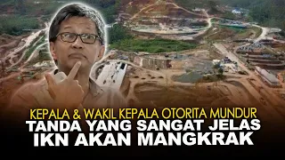 KEPALA & WAKIL KEPALA OTORITA MUNDUR, TANDA YANG SANGAT JELAS IKN AKAN MANGKRAK